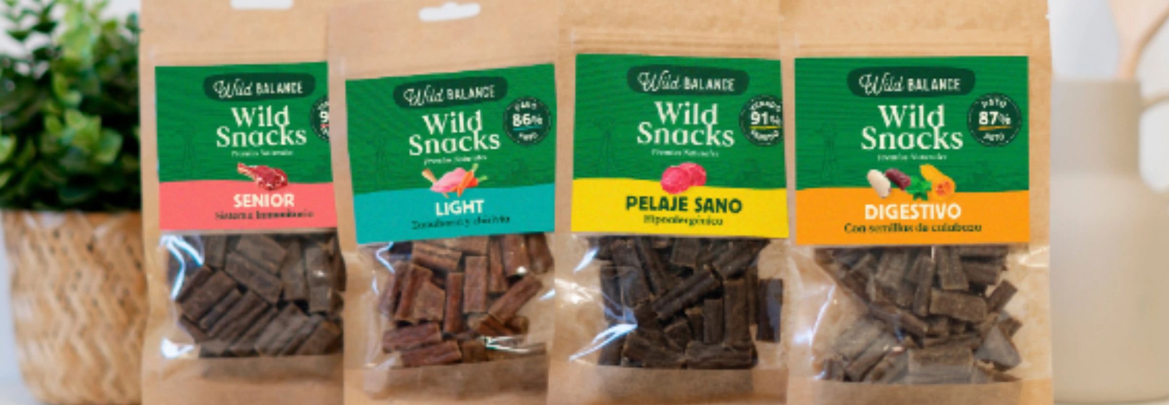 Wild Snacks: Premios Naturales para Perros con Beneficios Reales