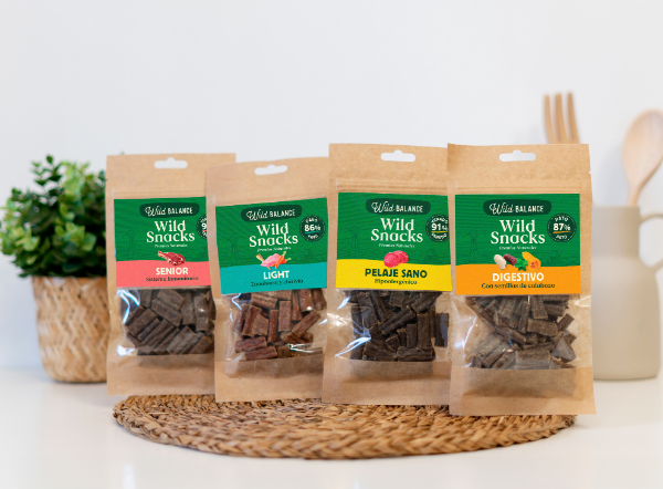 Wild Snacks: Premios Naturales para Perros con Beneficios Reales