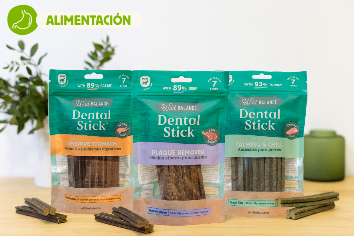 Descubre los Sticks Dentales de Wild Balance: salud en cada mordisco