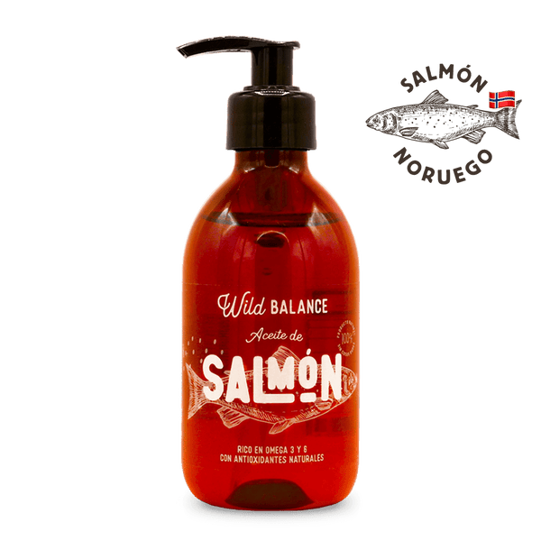 Aceite natural de salmón noruego-Wild Balance