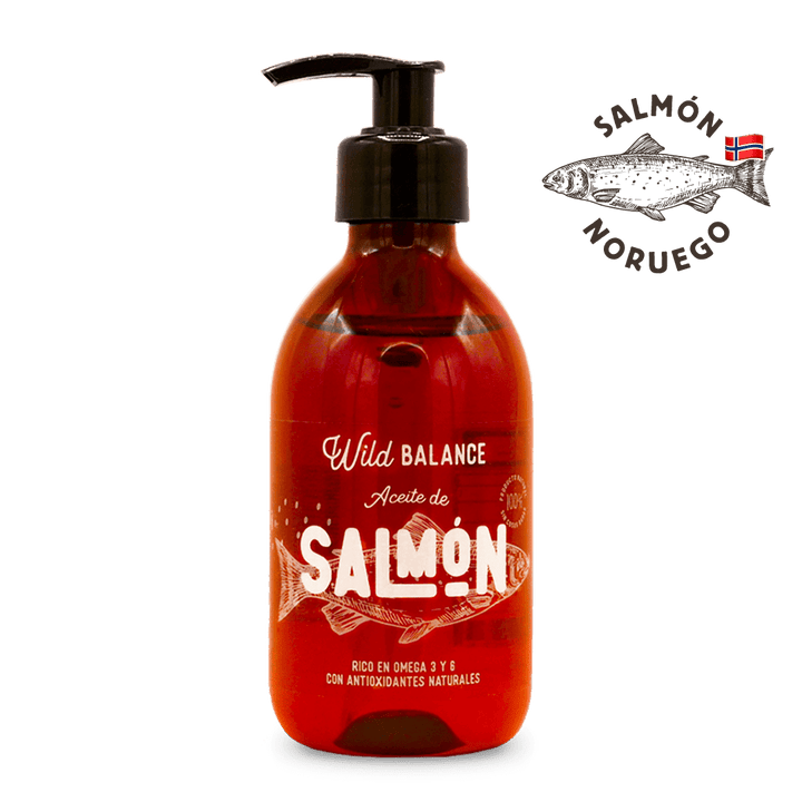 Aceite natural de salmón noruego-Wild Balance