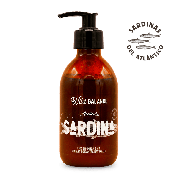 Aceite natural de sardina-Wild Balance
