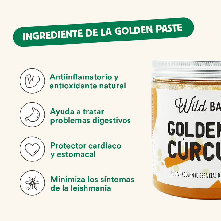 Cúrcuma para Golden Paste-Wild Balance