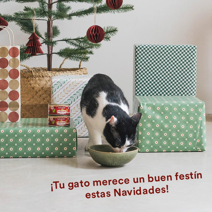 Lata de Comida Cocinada para Gatos - Receta Navidad (120g)-Wild Balance