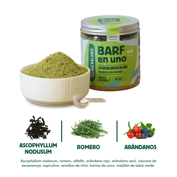 BARF EN UNO El suplemento indispensable en su alimentación-Wild Balance