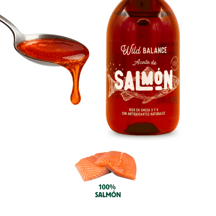 Aceite natural de salmón noruego-Wild Balance