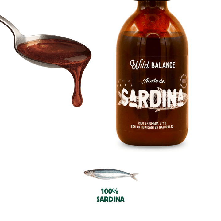 Aceite natural de sardina-Wild Balance