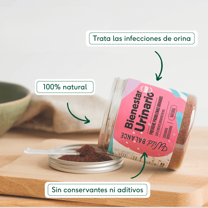 BIENESTAR URINARIO Suplemento para prevenir las infecciones de orina-Wild Balance