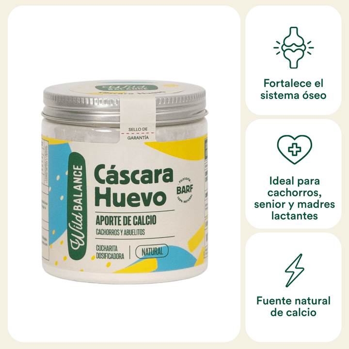 Cáscara de Huevo orgánica-Wild Balance