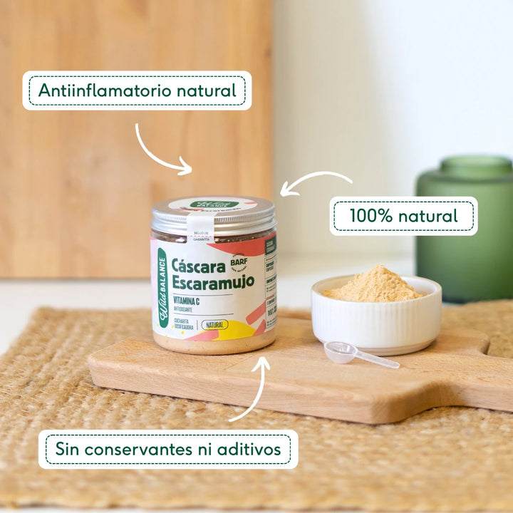 Cáscara de Escaramujo en polvo-Wild Balance