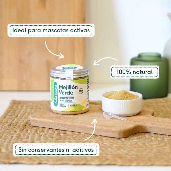 Mejillón de labio verde liofilizado-Wild Balance