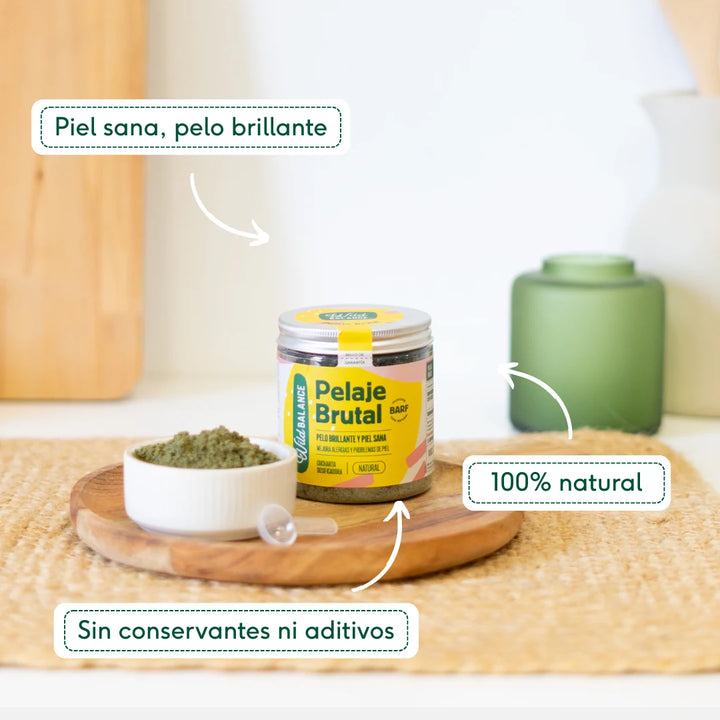 PELAJE BRUTAL Suplemento para la salud de la piel y el pelo-Wild Balance