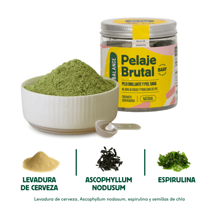 PELAJE BRUTAL Suplemento para la salud de la piel y el pelo-Wild Balance