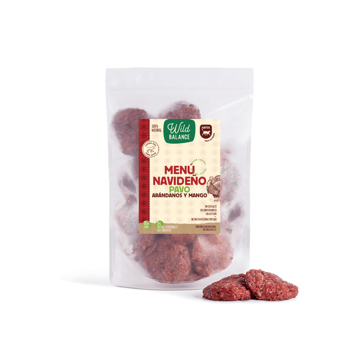 Dieta BARF de Navidad para Gatos | Menú de Pavo-Wild Balance