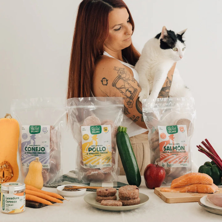 pack de iniciación al BARF para gatos