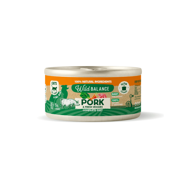 lata filosofía barf de cerdo para gatos