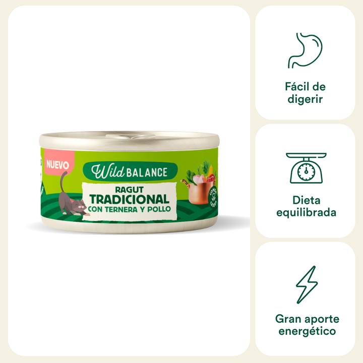 latas recetas del chef de ragut tradicional para gatos