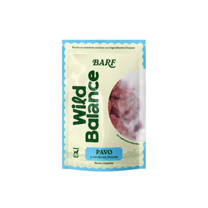 Menú BARF de Pavo con verduras frescas para perros