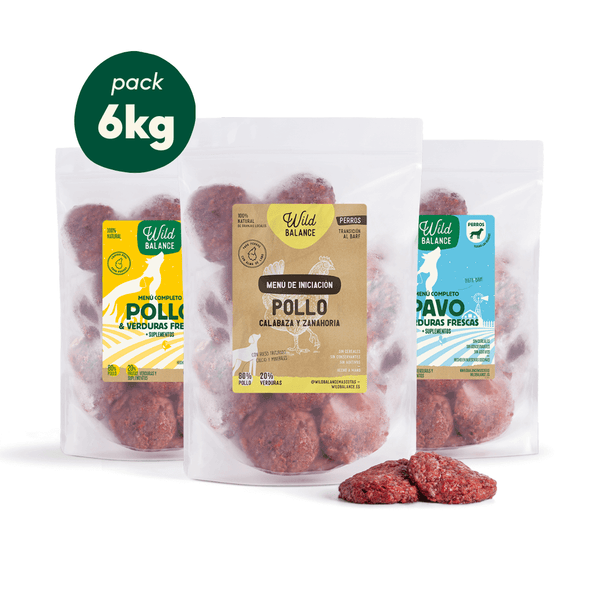 Pack Iniciación al BARF para Perros con alma de Lobo