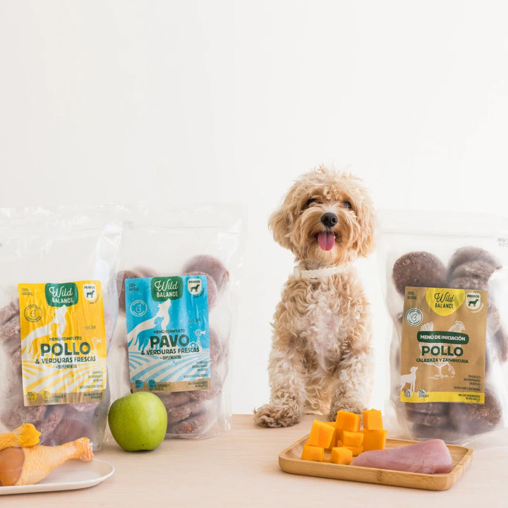 Menú pack de iniciación al BARF para perros