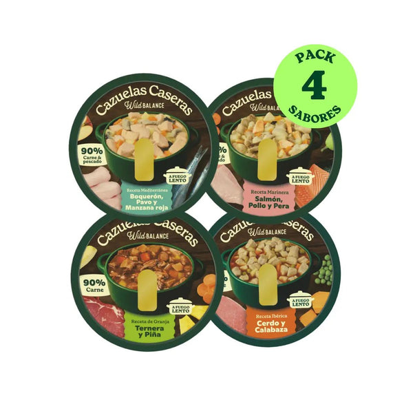 Pack 4 Cazuelas Caseras