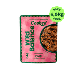 Comida Cocinada de Pato con verduras para perros