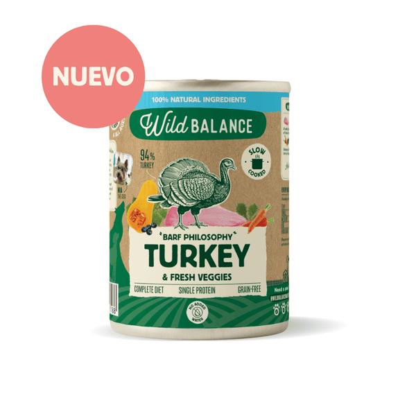 Lata de Pavo para perros 400g - Filosofía BARF