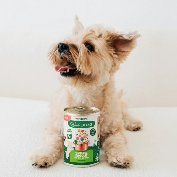 lata recetas del chef sabor ragut para perros