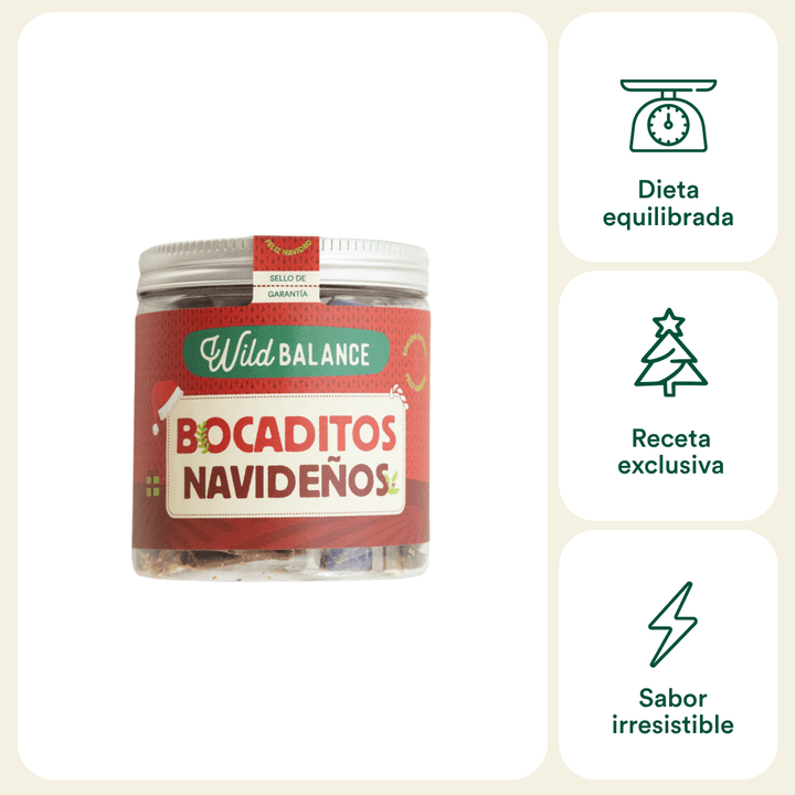 Bocaditos navideños para perros