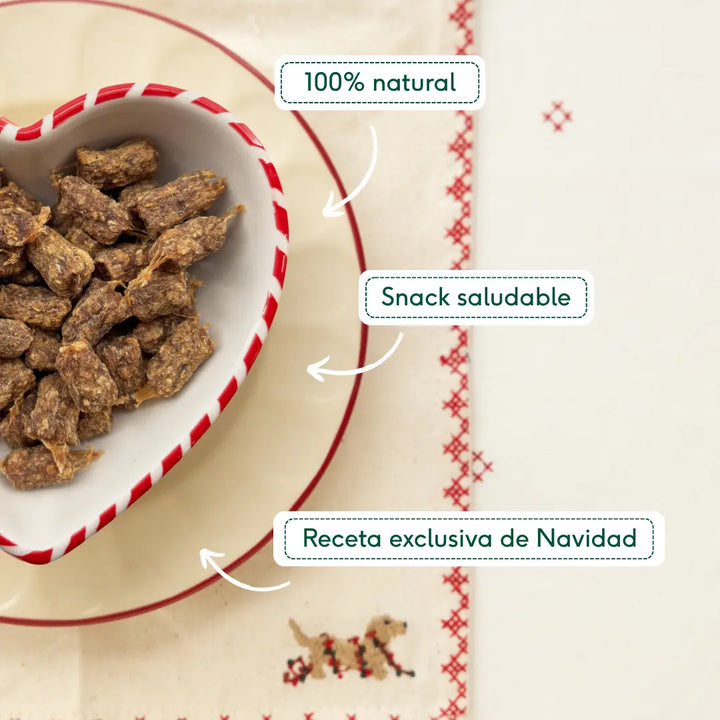 Bocaditos navideños para perros