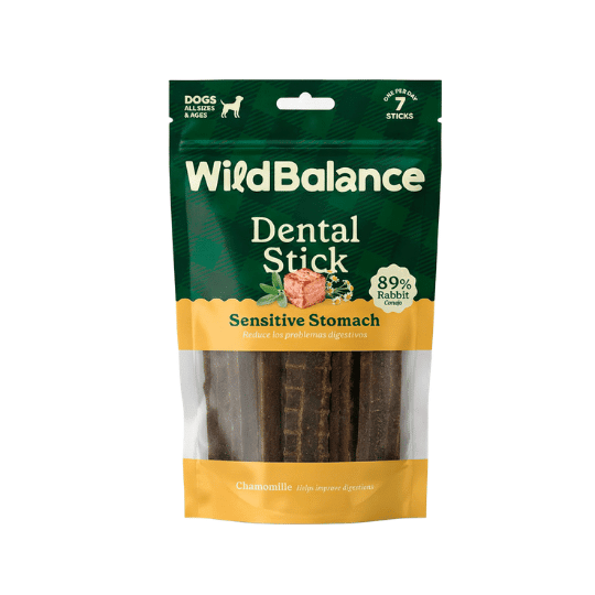 Sticks Dentales de Conejo, Camomila y Salvia - Estómagos Sensibles