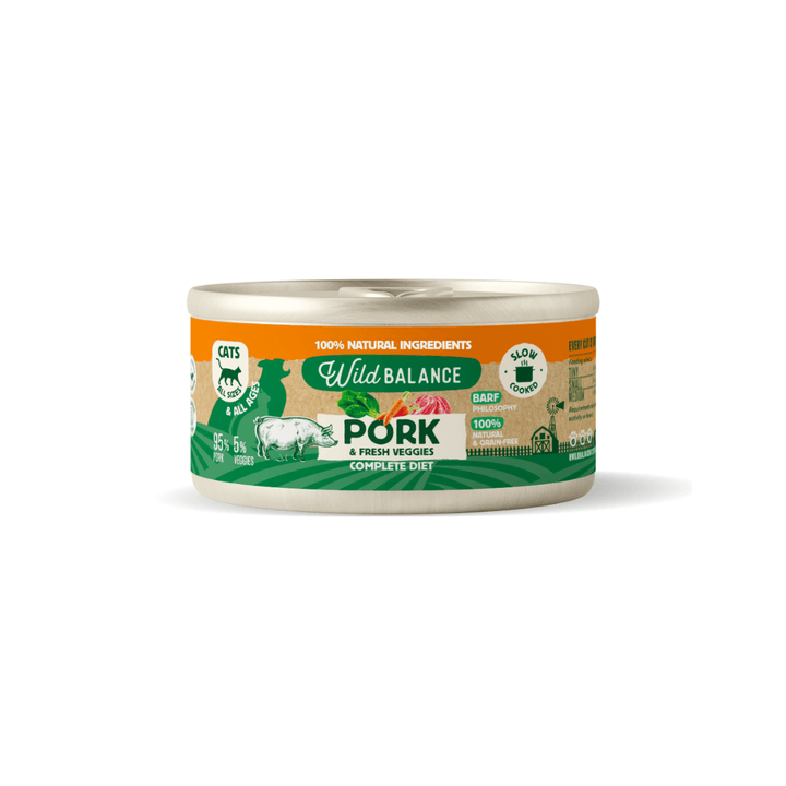 lata filosofía barf de cerdo para gatos
