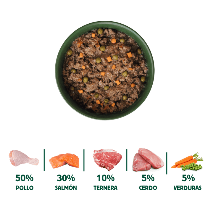 lata recetas del chef guiso del pescador para perros