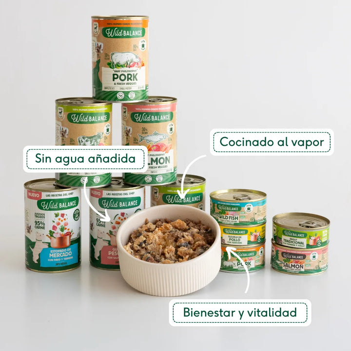 lata recetas del chef guiso del pescador para perros