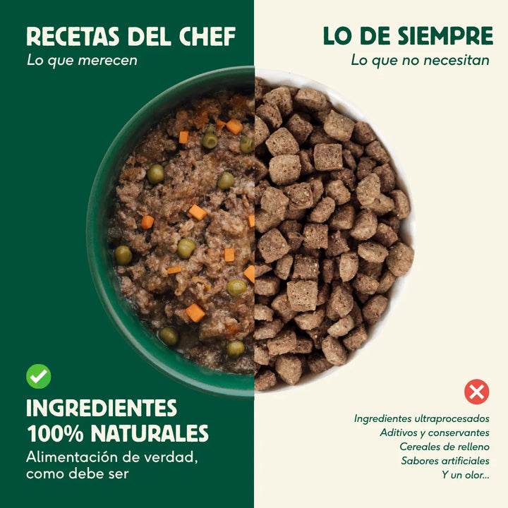 lata recetas del chef guiso del pescador para perros