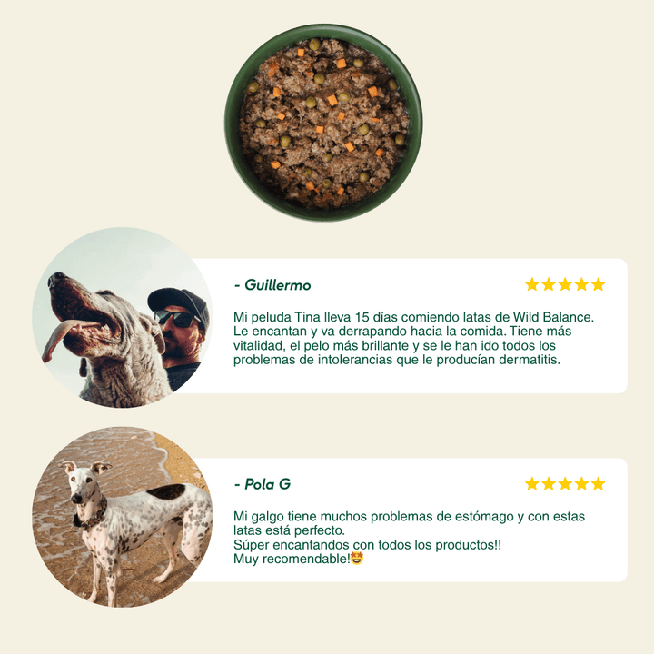 lata recetas del chef de estofado de mercado para perros