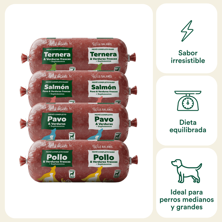 Pack 5 kg de BARF GRANDE para perros