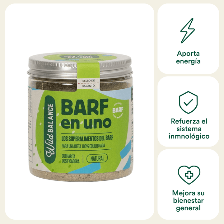 BARF EN UNO El suplemento indispensable en su alimentación-Wild Balance