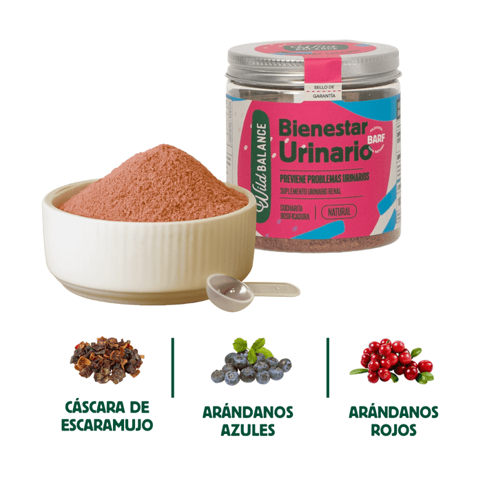 BIENESTAR URINARIO Suplemento para prevenir las infecciones de orina-Wild Balance