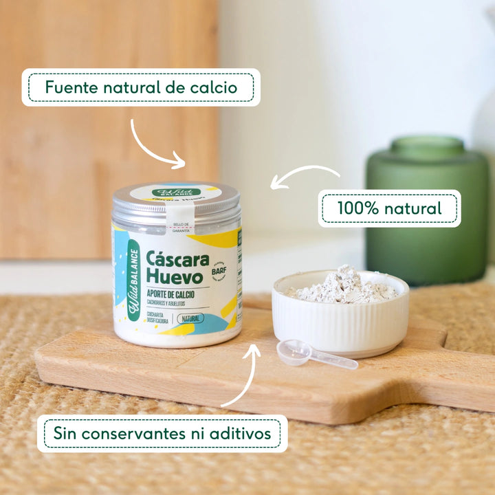 Cáscara de Huevo orgánica-Wild Balance