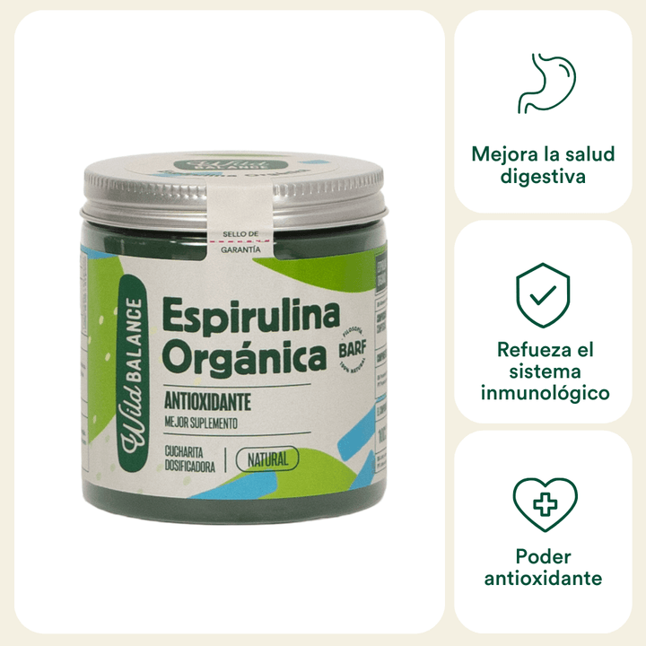 Espirulina orgánica-Wild Balance