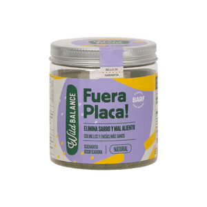 FUERA PLACA! Suplemento para eliminar el sarro y el mal aliento-Wild Balance